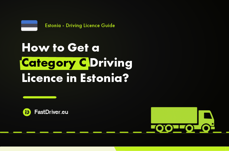 Category C truck driving licence Estonia Category C truck driving licence Estonia