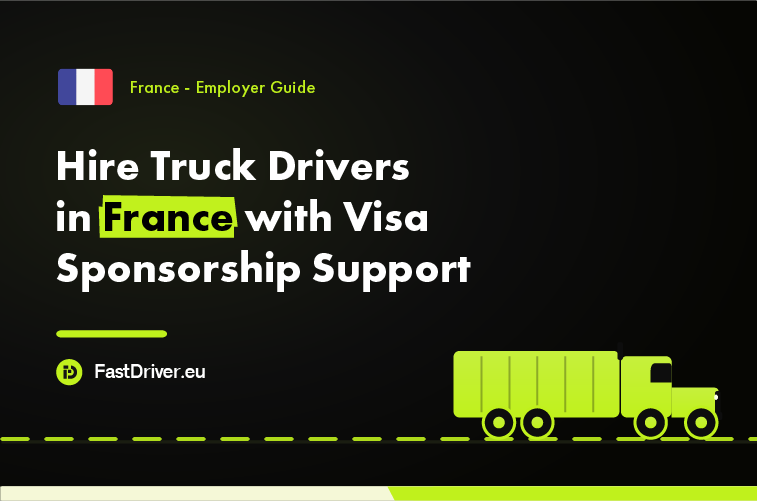 French employer sponsoring a truck driver under the shortage occupation list