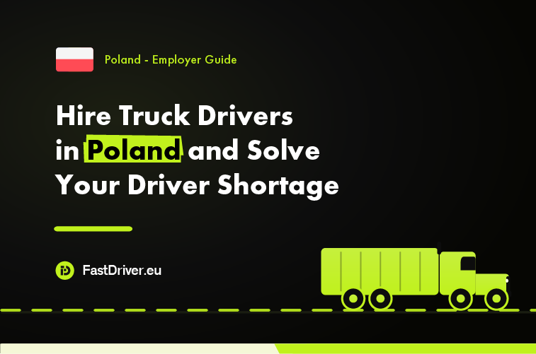 Polish employer hiring truck drivers under the reformed 2025 electronic system