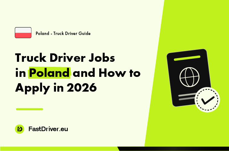 Driver applying for a Polish work permit online in 2026