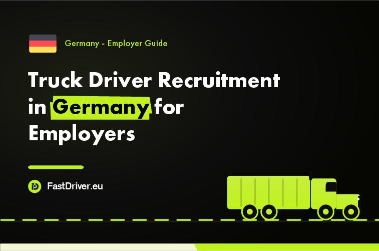 Employer navigating Germany Section 24a truck driver recruitment process
