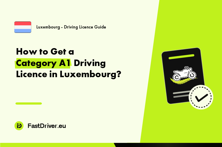 How to Get a Category A1 Driving Licence in Luxembourg? Young rider on a 125cc motorcycle in Luxembourg with a Category A1 licence