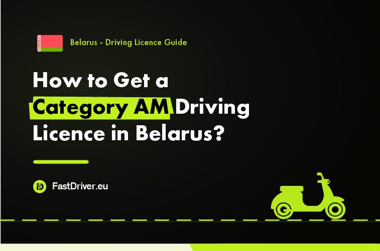 Category AM moped driving licence Belarus