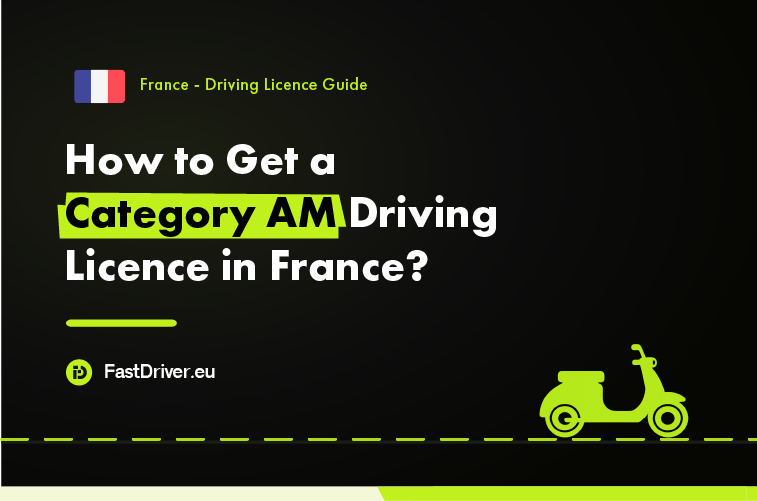 Category AM moped driving licence France