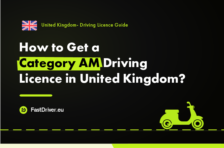 Category AM moped driving licence United Kingdom
