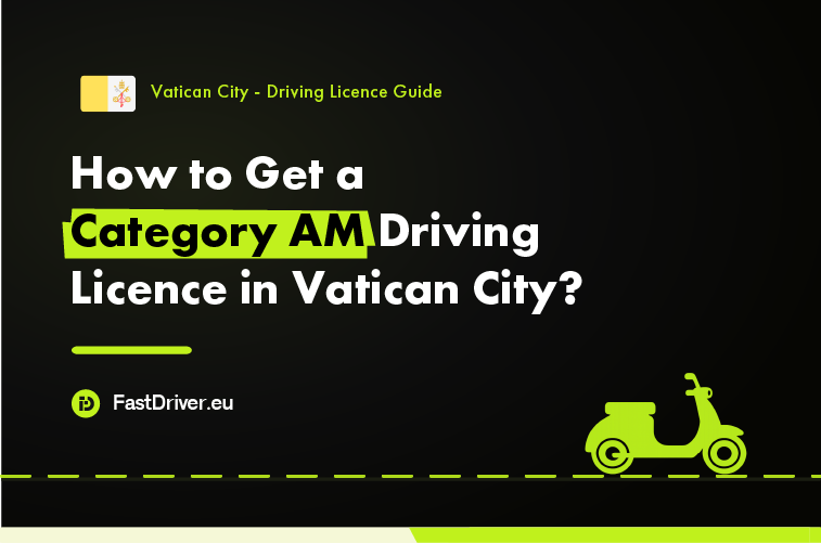 Category AM moped driving licence Vatican City