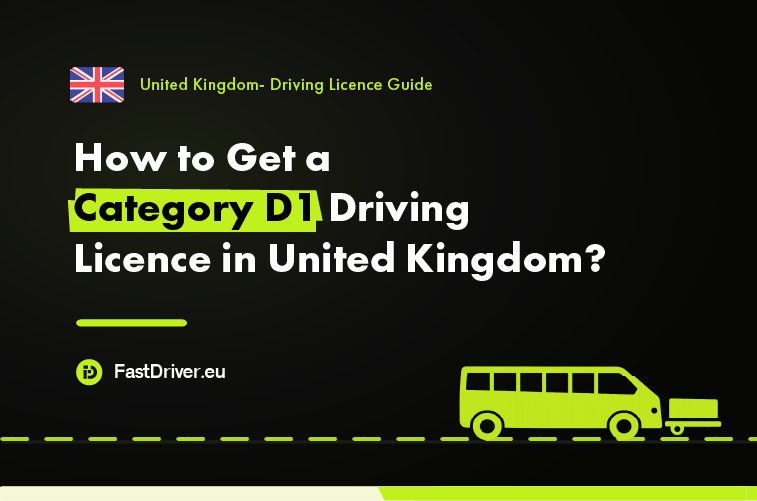 Category D1 minibus driving licence United Kingdom