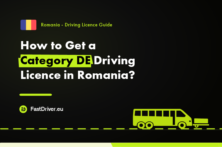 Category DE bus and trailer driving licence Romania Category DE bus and trailer driving licence Romania